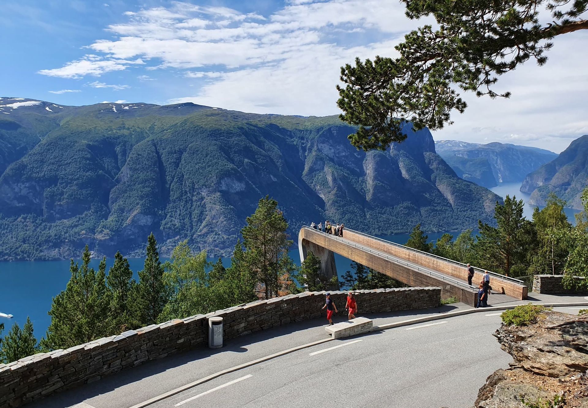 Electric fjord tour through Norway